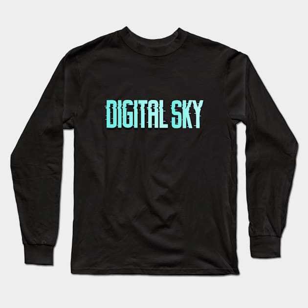 Digital Sky (Large Logo) Long Sleeve T-Shirt by DigitalSky